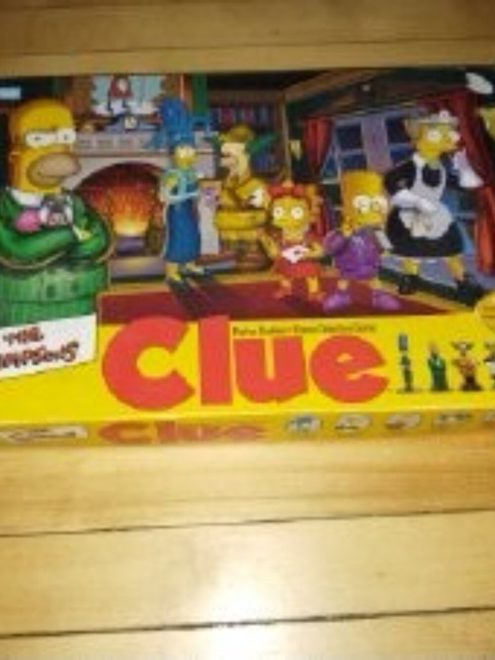 The Simpsons Clue Board Game (2002) (90% Complete)